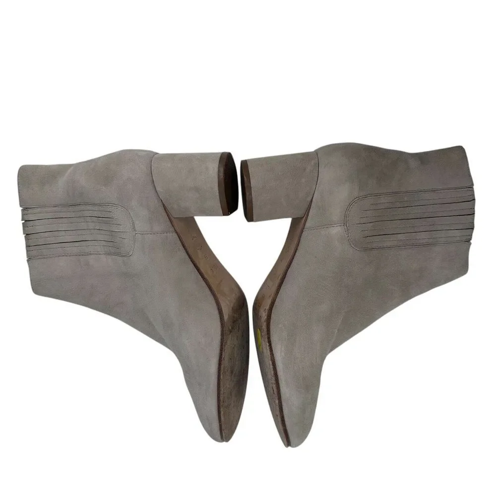 Joie Women's Buff Beige‎ Remmie Suede Chelsea Booties Size US 8 EUR 39